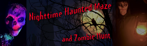 2025 BooTown Haunted Maze & Zombie Hunt poster