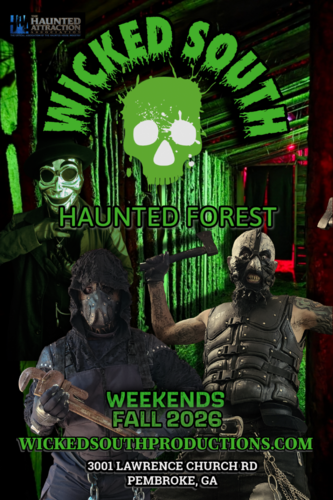 Wicked South Haunted Forest 2026 poster