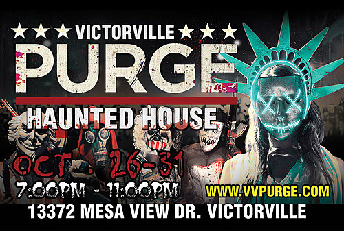 Victorville Purge House poster