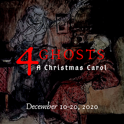 4 GHOSTS - A Christmas Carol poster