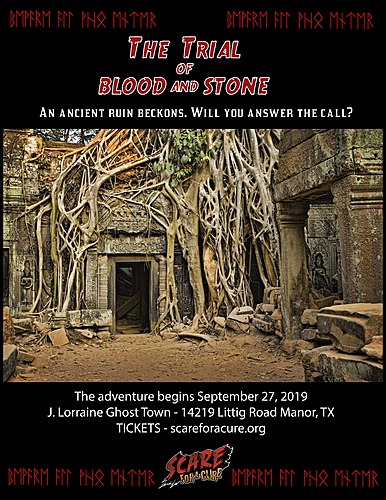 Scare For A Cure presents: The Trial of Blood and Stone poster