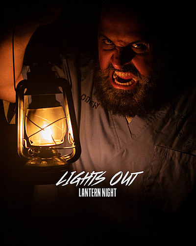 Schmitts Farm Haunt 2019 - Lights Out lantern Night poster
