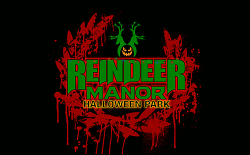 Reindeer Manor Halloween Park Celebrates THE HOLIDAYS poster