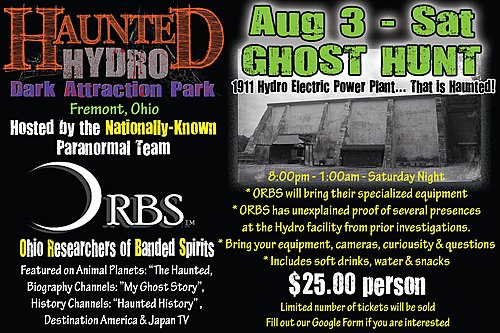 Orbs Ghost Hunt  poster