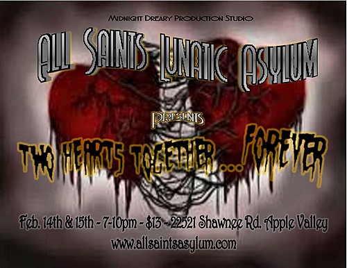 Valentines Haunt Season 2020 "Two Hearts Together Forever"  poster