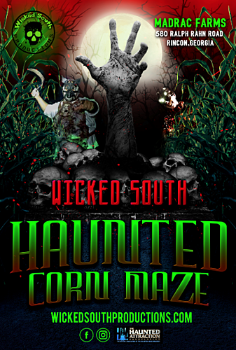 Wicked South Haunted Corn Maze image