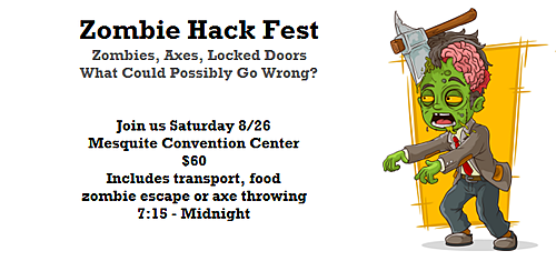 Zombie Hack Fest poster