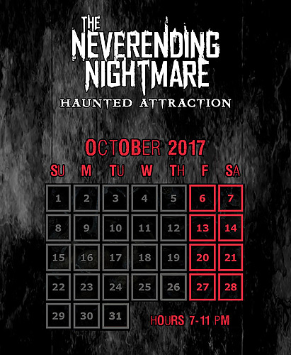 The Neverending Nightmare Haunted Attraction 2017 image