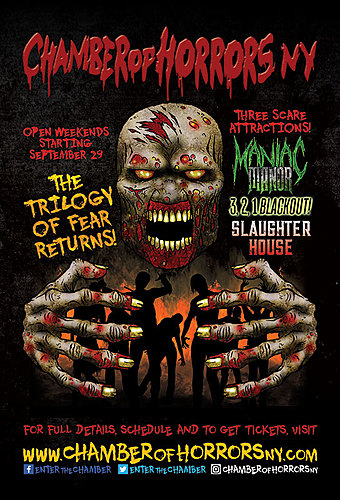 Chamber of Horrors NY - Trilogy of Fear (Fri/Sat. & select dates) poster