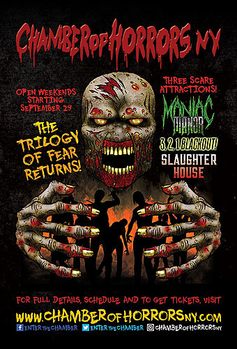 Chamber of Horrors NY - Trilogy of Fear (Fri/Sat. & select dates) poster