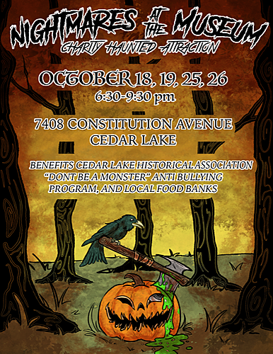 Nightmares at the Museum poster