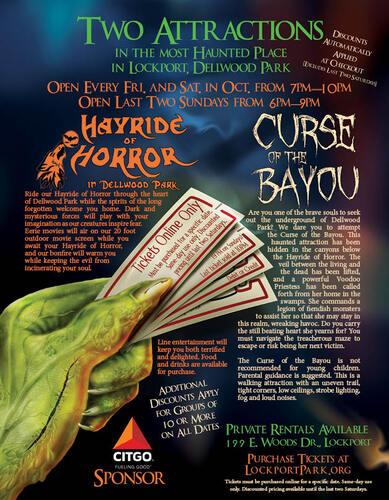 Hayride of Horror/Curse of the Bayou poster