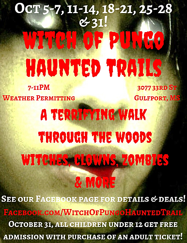 Witch of Pungo Haunted Trails poster