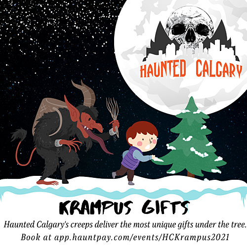 Krampus' Holiday Gift Delivery poster