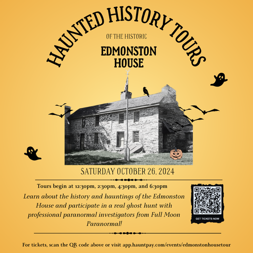 Haunted History Tours at the Edmonston House poster