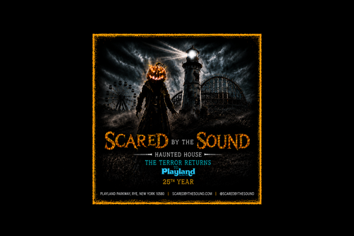 Scared by the Sound Haunted House poster
