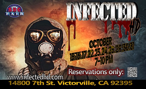 INFECTED HD - Haunted Attraction poster