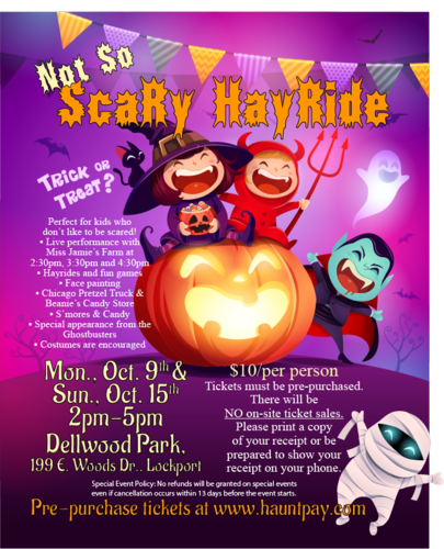 Not So Scary Hayride poster