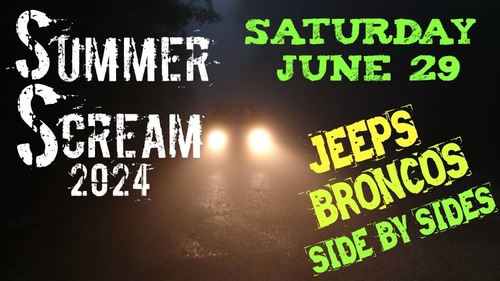 SUMMER SCREAM DRIVE THROUGH TRAIL poster