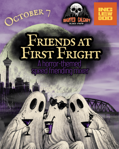 Friends at First Fright poster