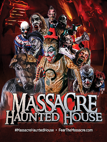 Massacre Haunted House 2020 Season poster