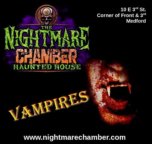 THE NIGHTMARE CHAMBER HAUNTED HOUSE FAST PASS poster