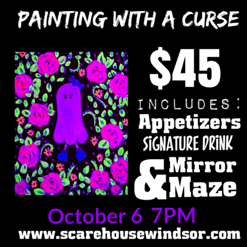 Black Light Painting with a Curse -  Lil Boo Thang poster