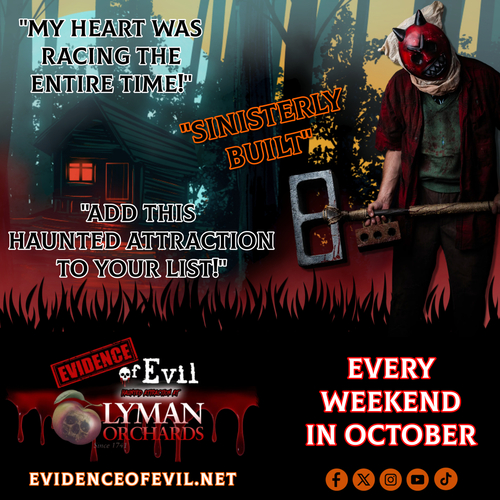 Evidence of Evil Haunted Attraction 2024 poster