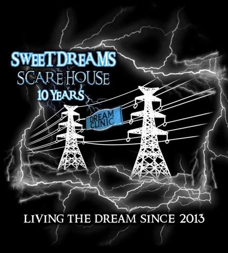 SWEET DREAMS SCARE HOUSE - Halloween 2023 poster