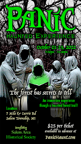 Panic Haunted Experience 2022 poster