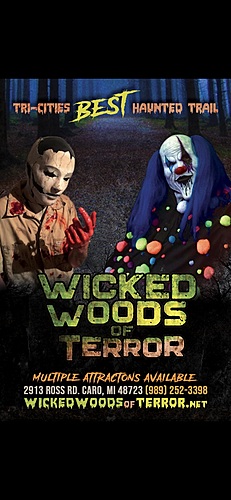 Wicked Woods Of Terror poster