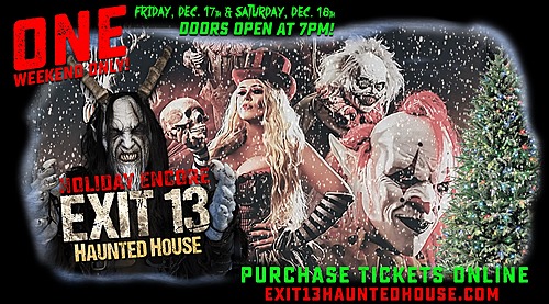 Exit 13 Holiday Encore poster