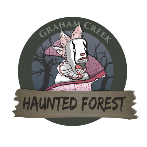 Graham Creek's Haunted Forest 2023 poster