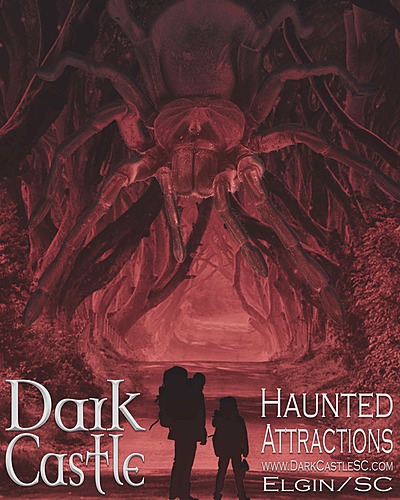 Dark Castle Haunted Attractions 2023 poster