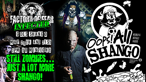 Factory of Fear Infected: Oops All Shango poster