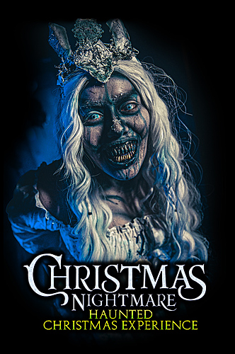 Christmas Nightmare at Massacre Haunted House poster